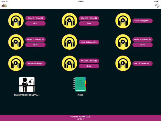 Screenshot #4 pour Verbal Advantage - Level 4