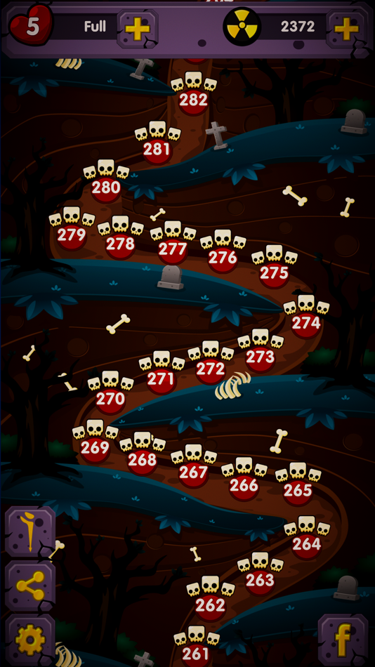 #4. Zombie Bubble Burst (iOS) 由: Imagitale Studios