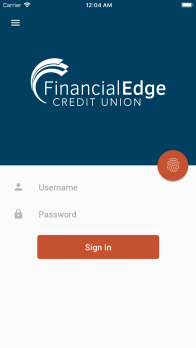 FinancialEdge CU Mobile Screenshot