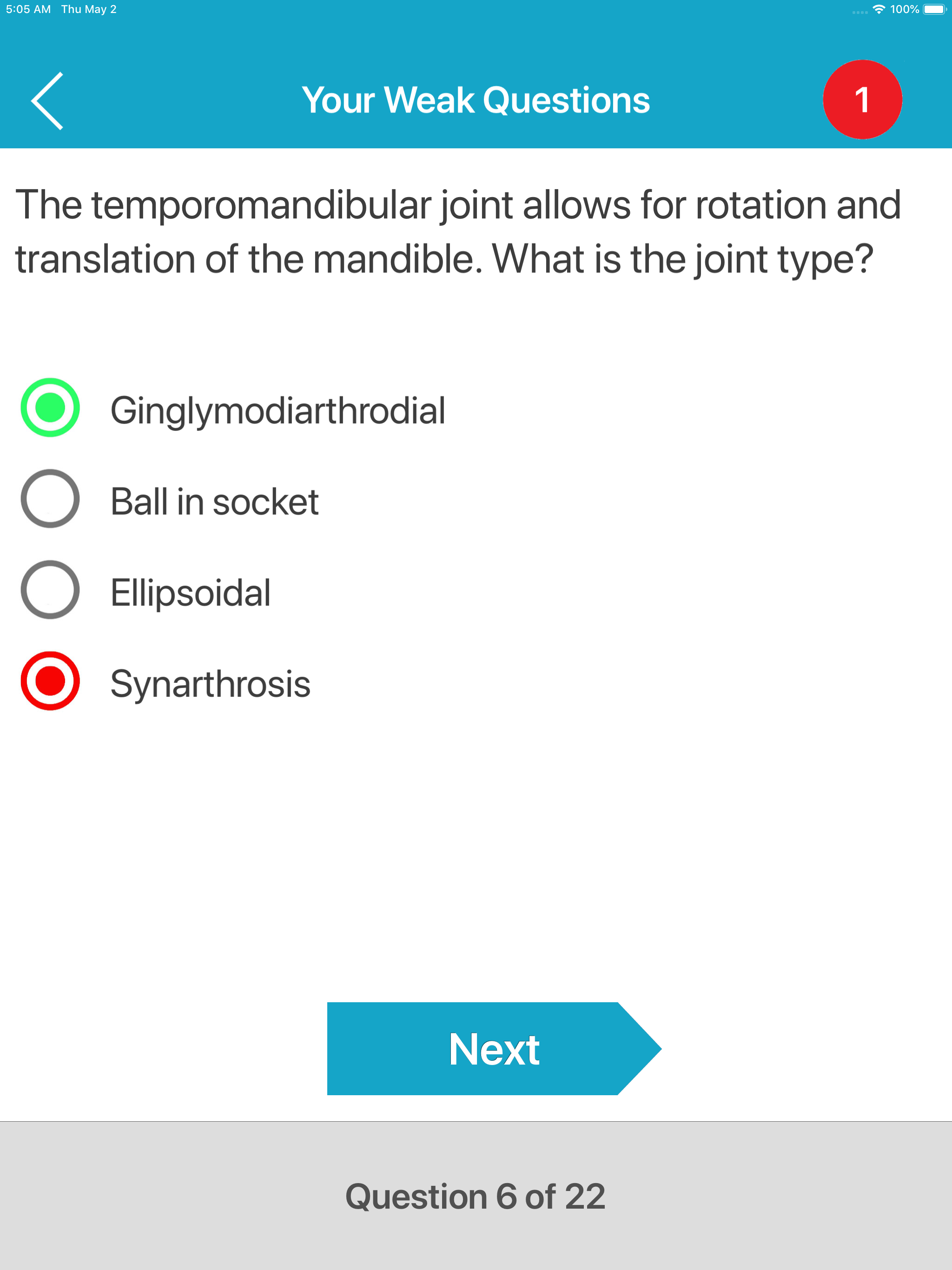 Dental Anatomy Quizzes