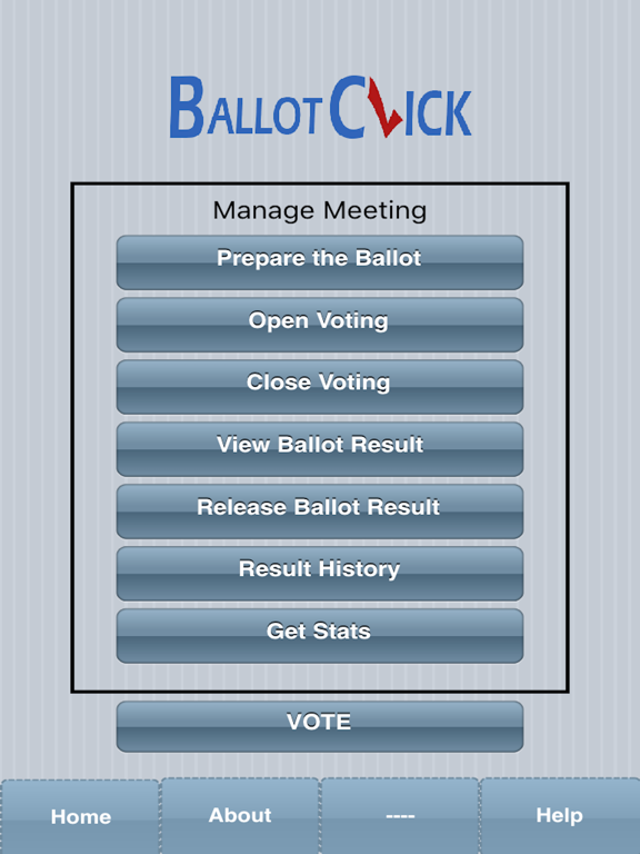 BallotClick iPad screenshot 2 - Productivity app