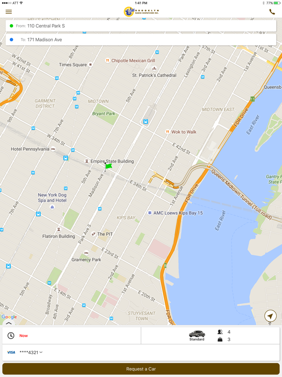 Screenshot #6 pour Brooklyn Car Service