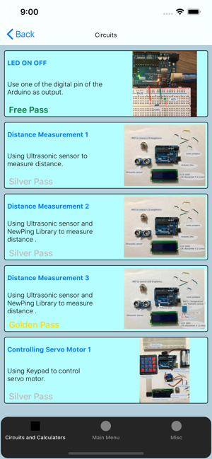 ‎Electronics Circuit Calculator Screenshot