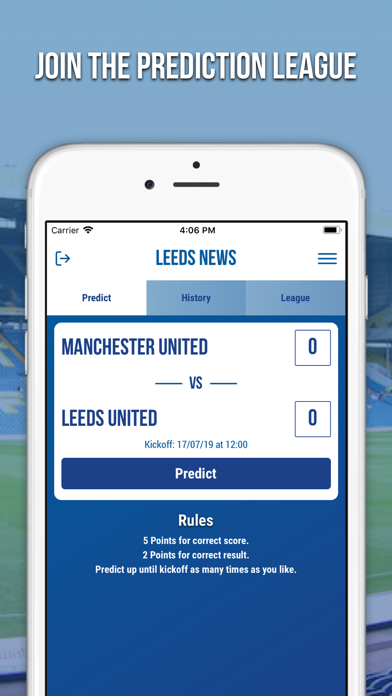 Leeds News - Fan App Screenshot