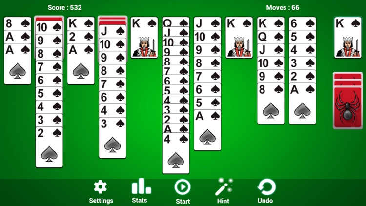 Spider Solitaire Classic fun