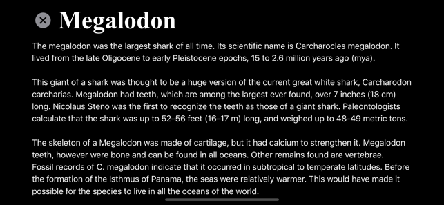 ‎Megalodon Screenshot