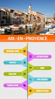 aix-en-provence travel guide iphone screenshot 2