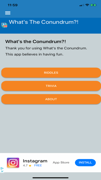 Screenshot #1 pour What's The Conundrum!