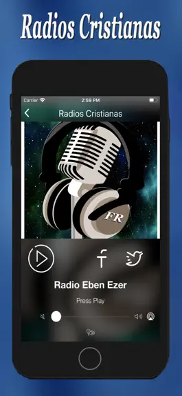 Game screenshot Radios Cristiana apk