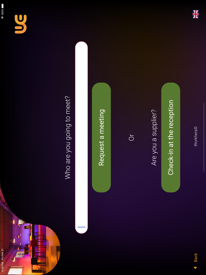 #4. Workhera Smart Reception (iOS) By: fabbricadigitale