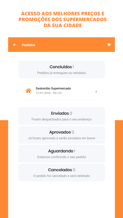 AppMercados Screenshot