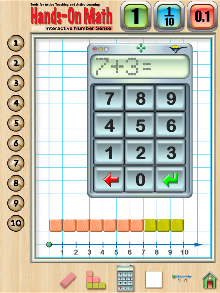 #4. Hands-On Math Number Sense (iOS) Podle: Ventura Educational Systems