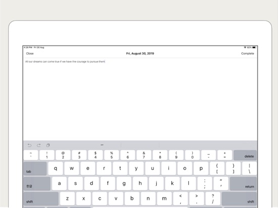 DailyTodo - To-Do List & Tasks iPad screenshot 6 - Productivity app