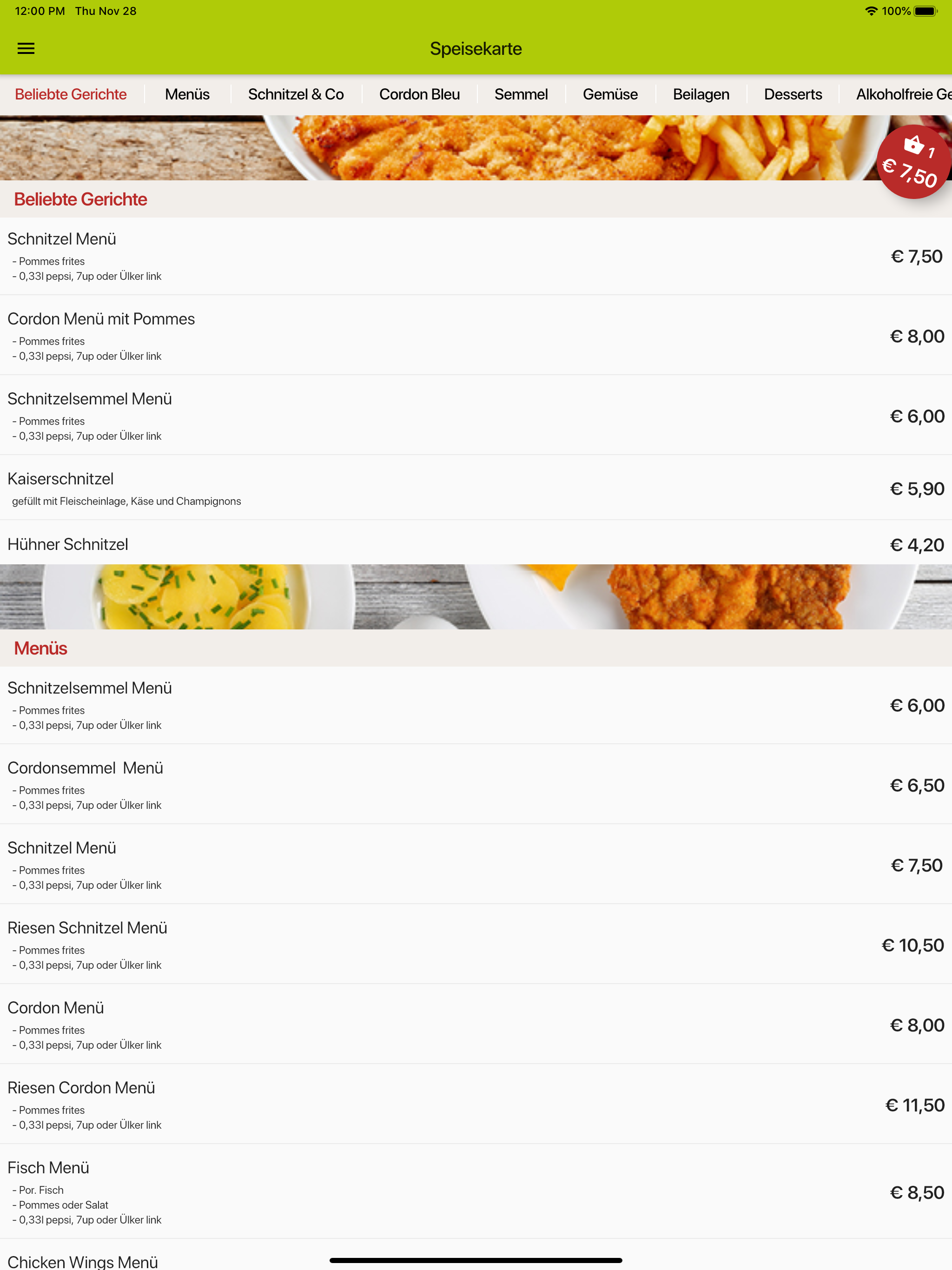 Schnitzel Chicken-Haus screenshot 9