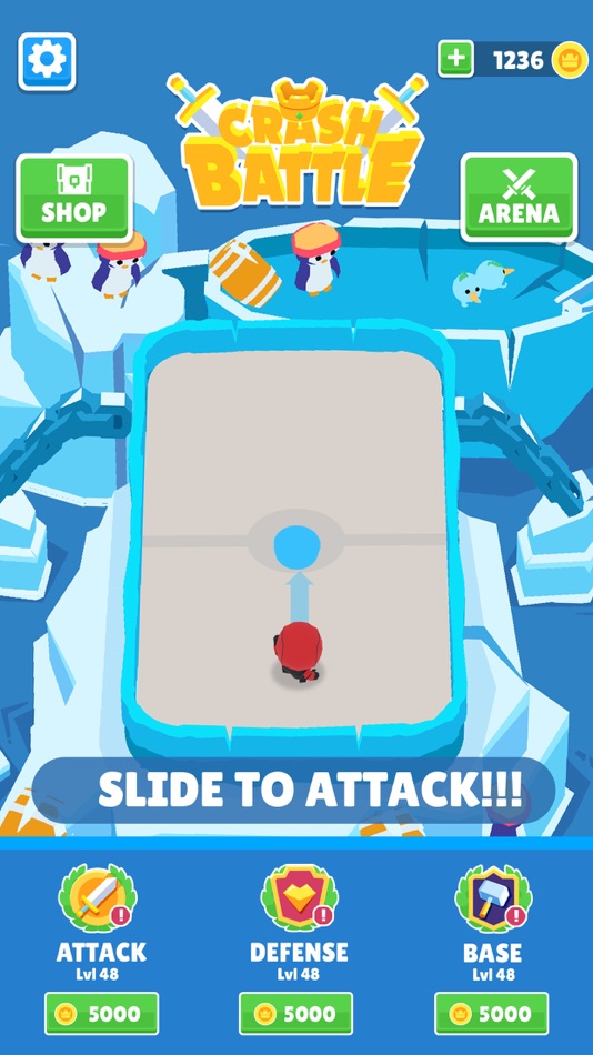 #6. Crash Battle 2 - Idle Heroes (iOS) 由: ICEBEAR., JSC