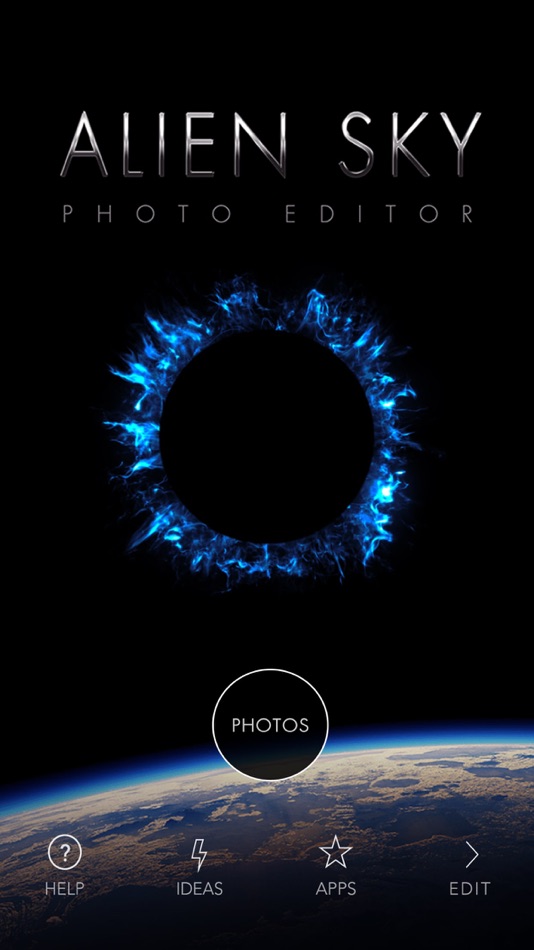 #1. Alien Sky - Space Camera (iOS) Door: James Grote