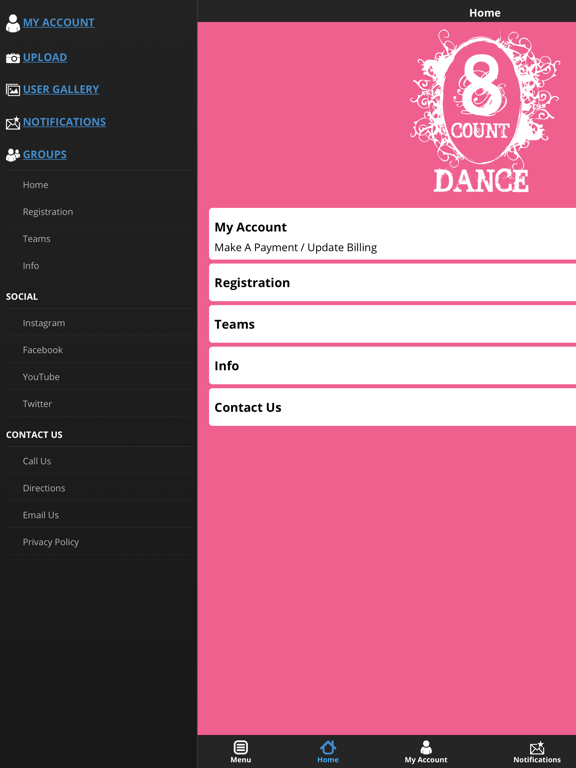 8 Count Dance Academy iPad screenshot 2 - Sports app