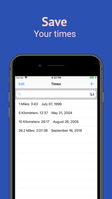 Running Calculator Pro screenshot