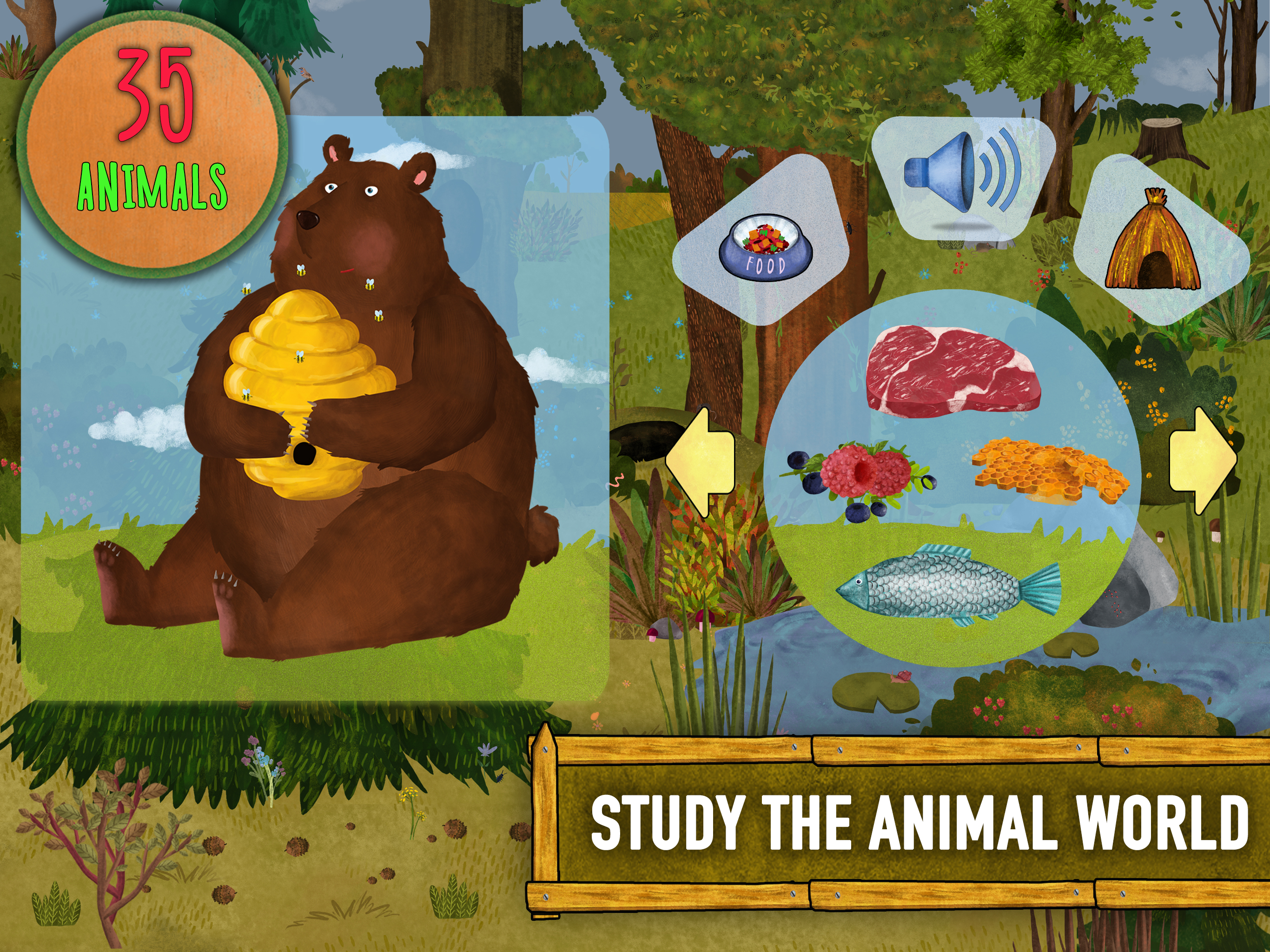 Tiny animals - learn and play screenshot 8