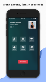 Fake Call screenshot