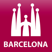 Barcelona travel map guide