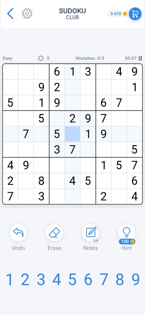 Jogo Sudoku - Fácil, Médio, Difícil , nº 82