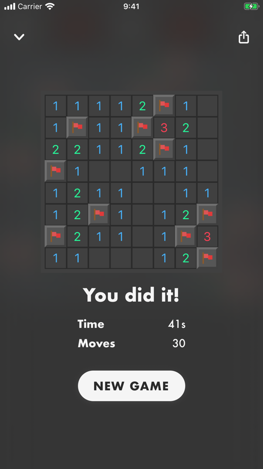 #3. Minesweeper Explosive Boogaloo (iOS) 由: Robin Nyman