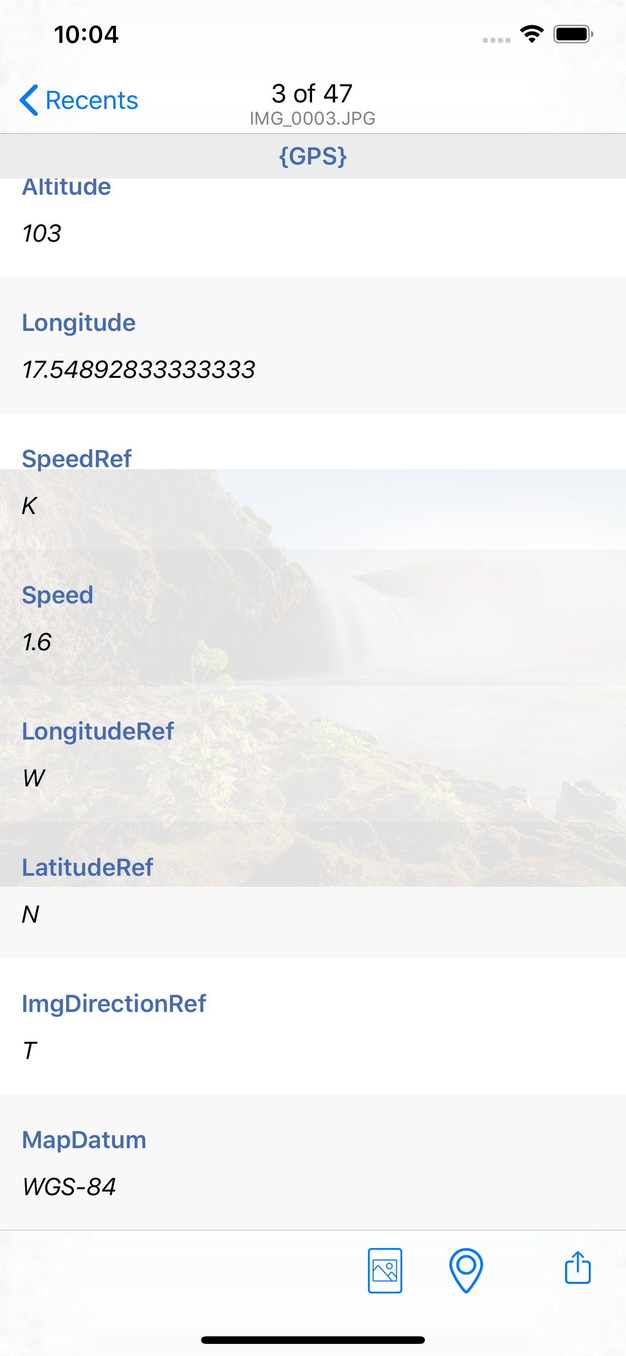 Photo Metadata Viewer screenshot 4