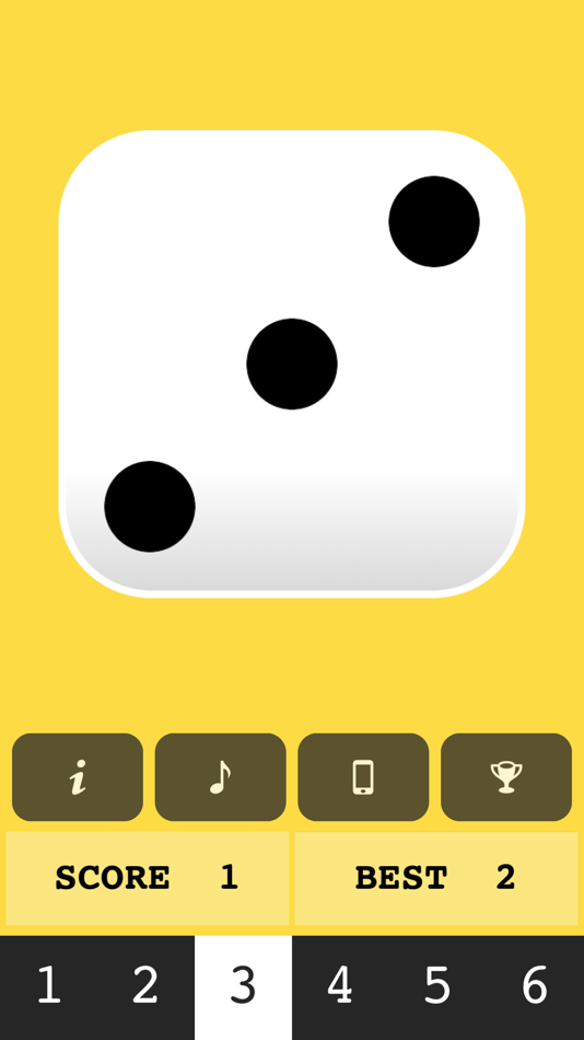 #2. Lucky Dice Guessing Game (iOS) 由: Peter Li
