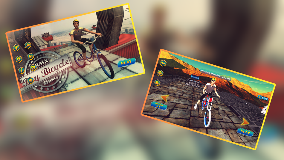Imposible Crazy Bicycle Stunts - 1.2 - (iOS)