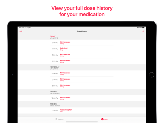 Screenshot #6 pour Medicine Manager