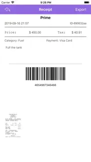 receipt wallet iphone screenshot 4