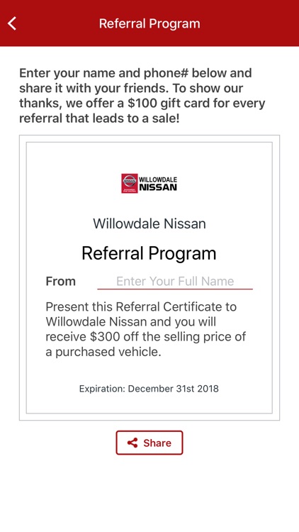 Willowdale Nissan screenshot-4