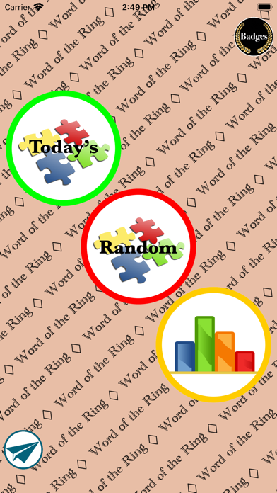 Word of the Ring Word Puzzles Screenshot