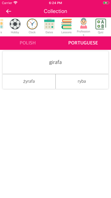 Screenshot #3 pour Polish Portuguese Dictionary