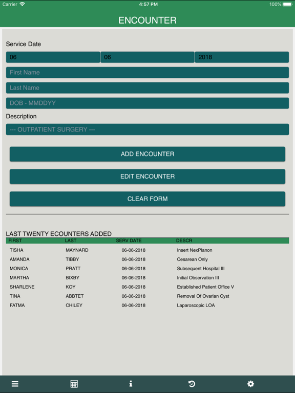Screenshot #4 pour My RVU IM Tracker