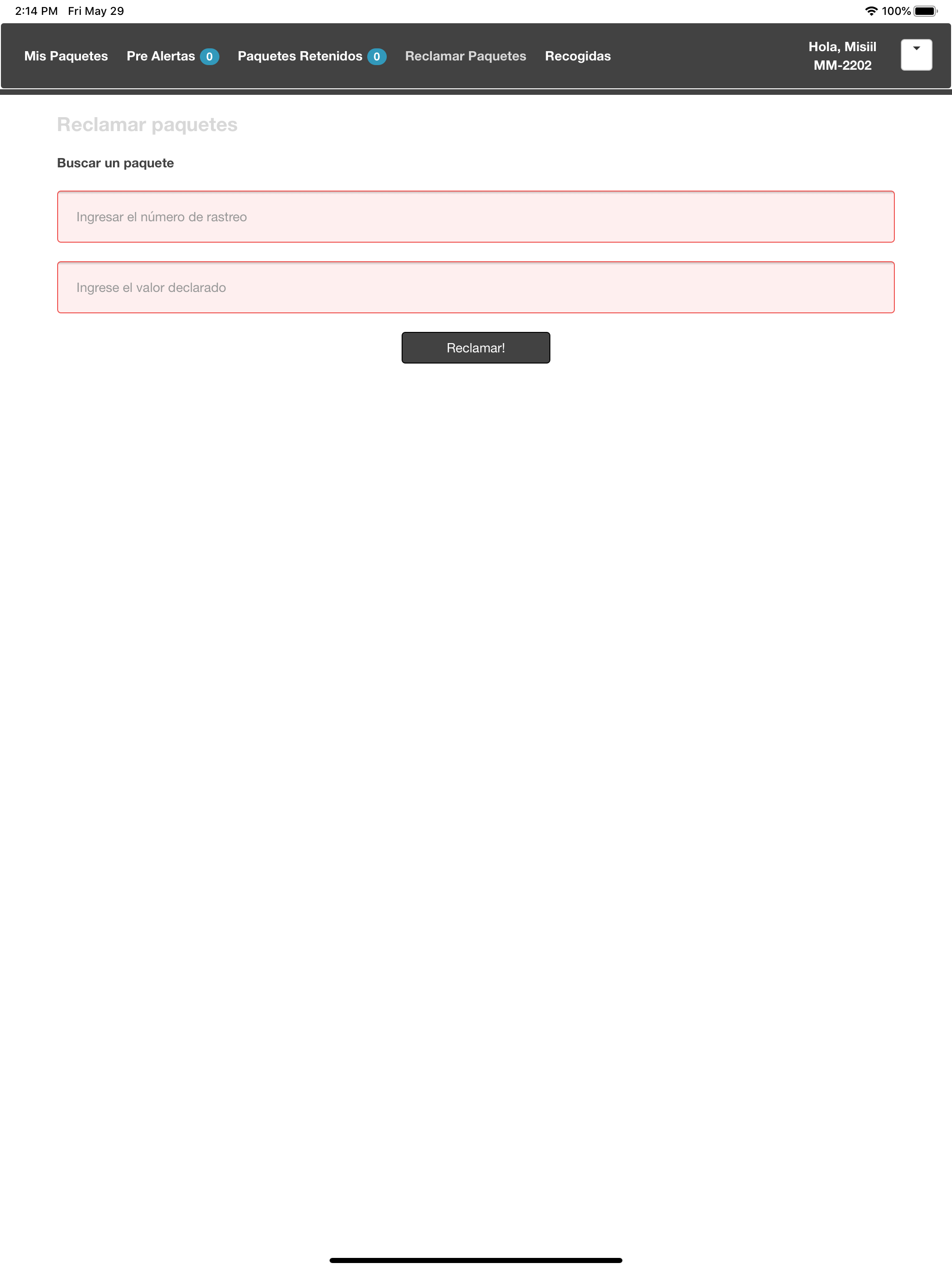 Casillero Multicargo screenshot 10