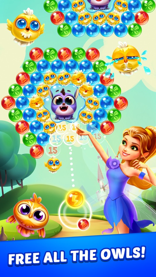 #3. Bubble Elf 2 (iOS) 由: Yunbu