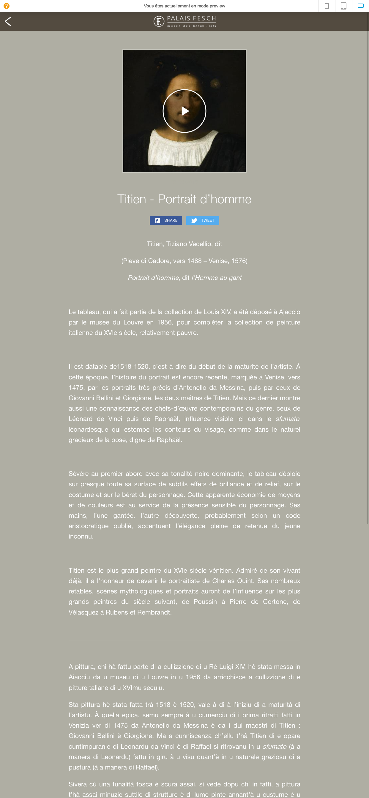 Musée Fesch screenshot 3