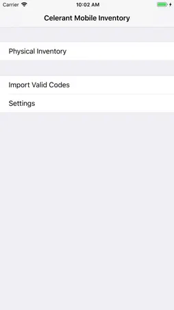 Celerant Mobile Inventory screenshot 1