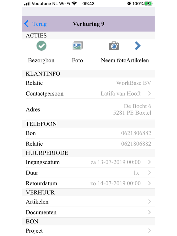 Screenshot #5 pour WorkBase by WB