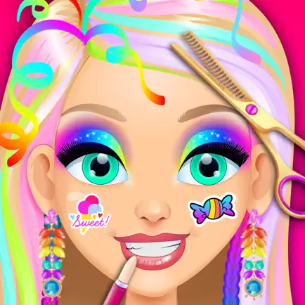 Rainbow Princess Hair Salon Cheats