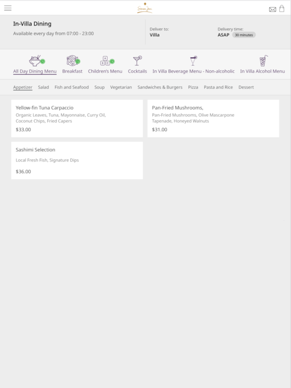 Soneva Jani iPad screenshot 2 - Travel app
