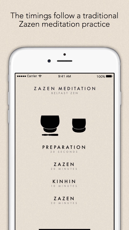 #3. Zazen Meditation Timer (iOS) 由: T3D