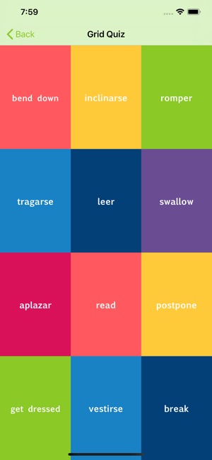 Spanish Verb Blitz(圖6)-速報App