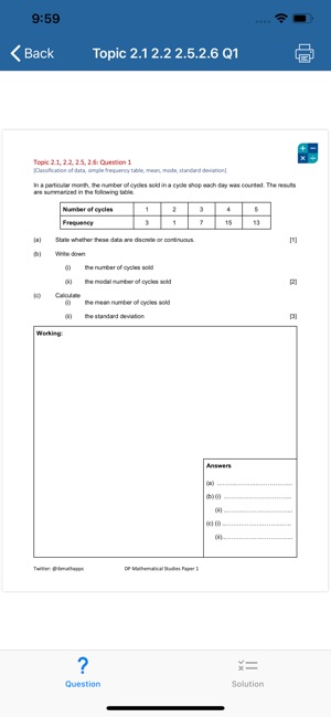 DP Math Studies P1 Practice(圖3)-速報App