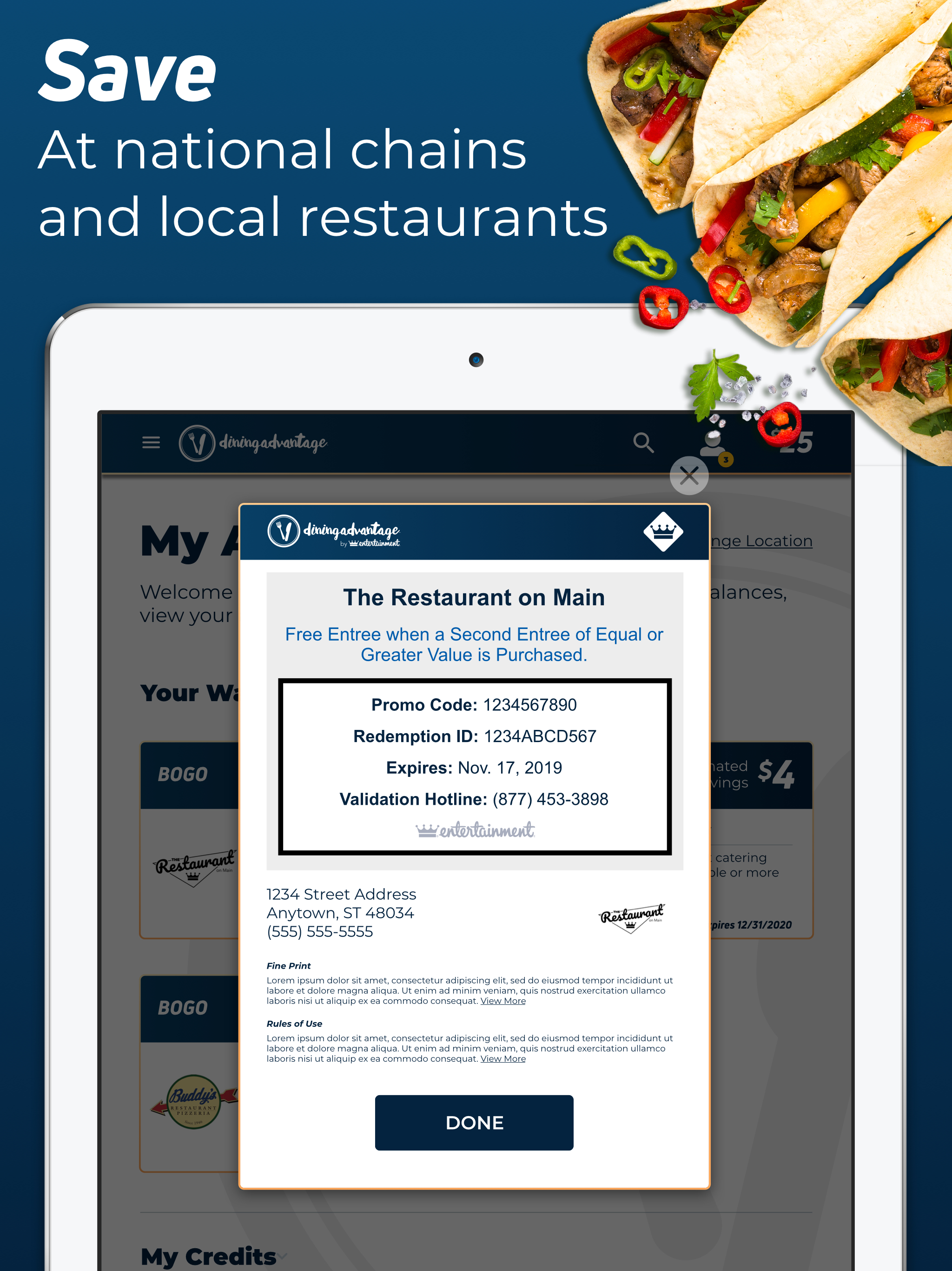 Dining Advantage screenshot 9