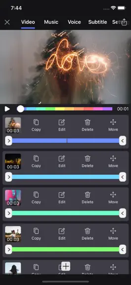 Game screenshot Clipop - Video Clips Editor apk