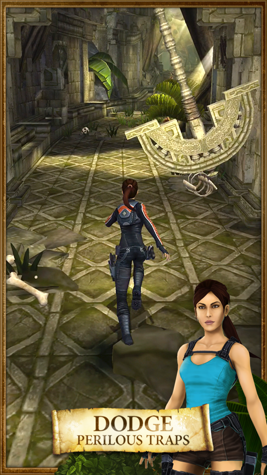 #1. Lara Croft: Relic Run (iOS) โดย: Deca Live Operations GmbH