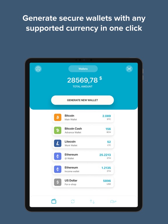 Screenshot #4 pour Elegro - Blockchain Wallet